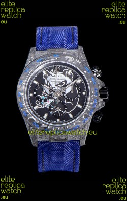 Rolex Daytona DiW Edition PANDA Edition Forged Cabon Casing 1:1 Mirror Replica