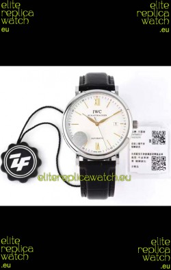 IWC Portofino Automatic 1:1 Mirror Quality Grey Dial Steel Casing Swiss Replica Watch