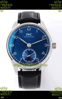 IWC Portofino Automatic 1:1 Mirror Quality Blue Dial Steel Casing Swiss Replica Watch
