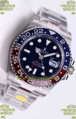 Rolex GMT Masters II 126719BLRO Pepsi Bezel Cal.3285 Movement Swiss Replica - Ultimate 904L Steel Watch