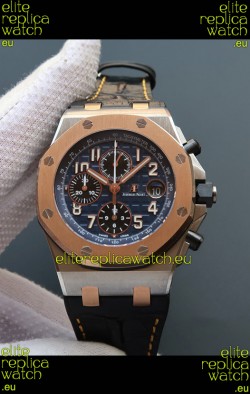 Audemars Piguet Royal Oak Offshore Chronograph 2 Tone 904L Steel 1:1 Mirror 3126 Movement