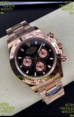 Rolex Daytona 116505 Rose Gold Original Cal.4130 Movement - 1:1 Mirror 904L Steel Watch