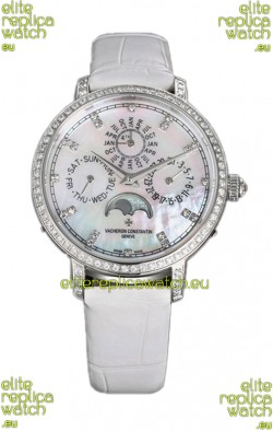 Vacheron Constantin Traditionelle Perpetual Calendar Ultra-Thin White Gold Plating
