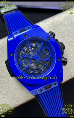 Hublot Big Bang Unico Blue PVD 1:1 Mirror Edition Swiss Replica Watch
