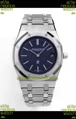 Audemars Piguet Super Clone Royal Oak 16202BC Extra Thin Super Clone Watch Blue Dial