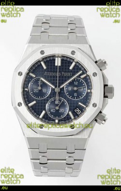 Audemars Piguet Super Clone Royal Oak Chronograph 26240 - 904L Steel in Blue Dial 41MM