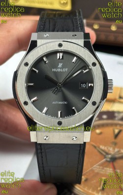 Hublot Super Clone Classic Fusion Titanium Grey Dial 42MM Watch