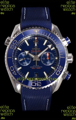 Omega Super Clone Planet Ocean 600M Chronograph 904L Steel Replica Watch 