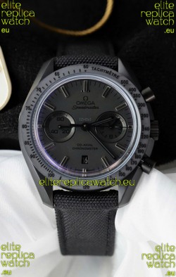 Omega Speedmaster Dark Side of the Moon Black Strap - 1:1 Super clone Replica Watch