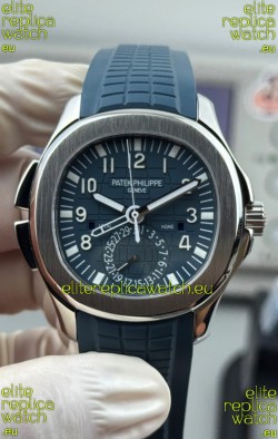 Patek Philippe Super Clone Aquanaut 5164 Opaline Blue Stainles Steel Swiss Watch 