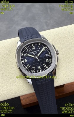 Patek Philippe Aquanaut Super Clone 5168G Blue Dial 904L Steel Replica Watch 