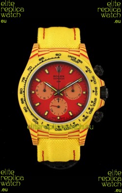 Rolex Daytona DiW Volcano Edition Watch - Forged Cabon Casing 1:1 Mirror Replica