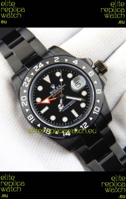 Rolex Explorer II Japanese Movement Replica Watch in PVD Coating Watch 