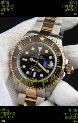 Rolex Sea Dweller Japanese Movement Replica Watch Two Tone Casing 43MM