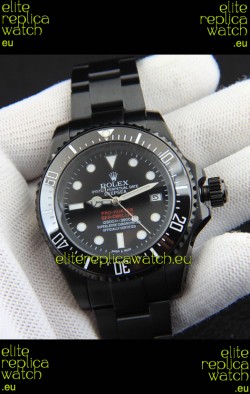 Rolex Sea Dweller Japanese Movement Replica Watch Black Dial 44MM