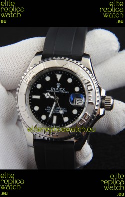 Rolex Yachtmaster Stainless Steel Japanese Replica Watch - 40MM