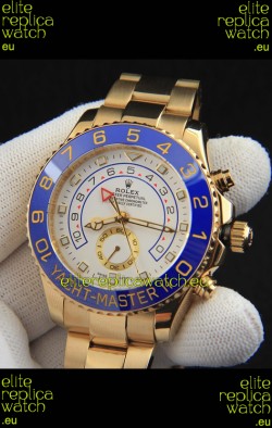 Rolex Yachtmater II Japanese Movement Replica Watch 44M Yellow Gold