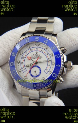 Rolex Yachtmater II Japanese Movement Replica Watch 44M Stainless Steel 