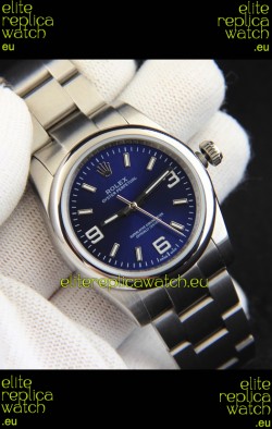 Rolex Oyster Perpetual Japanese Movement Replica Watch 36MM - Blue Dial