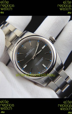 Rolex Oyster Perpetual Japanese Movement Replica Watch 39MM - Grey Dial