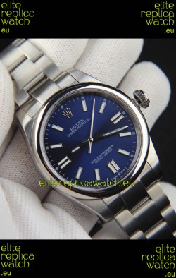 Rolex Oyster Perpetual Japanese Movement Replica Watch 41MM - Blue Dial