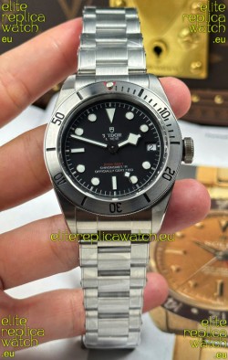 Tudor Black Bay Super Clone Steel Edition Black Dial Swiss Replica Watch 