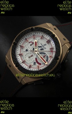 Hublot Big Bang King Power F1 Swiss Watch in Gold Case
