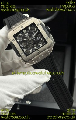 Hublot Square Bang Unico Titanium Case Ceramic Bezel Super Clone Watch 