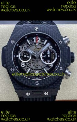 Hublot Big Bang Unico Carbon Fiber Watch 45MM Super Clone Watch 