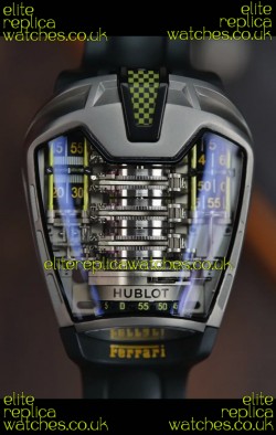 Hublot MP-05 La Ferrari Titanium Casing Hyper Clone Watch 