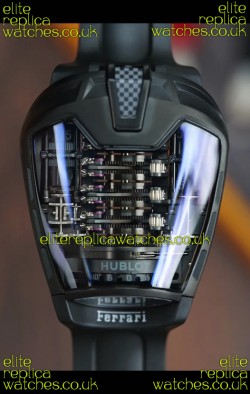 Hublot MP-05 La Ferrari Black Titanium Casing Hyper Clone Watch 