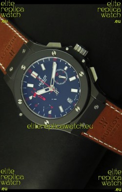 Hublot Big Bang Stainless Ceramic Case/Bezel Swiss Quartz Watch 45MM
