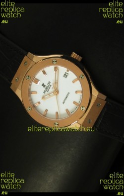 Hublot Classic Fusion 39MM Rose Gold Swiss Watch 