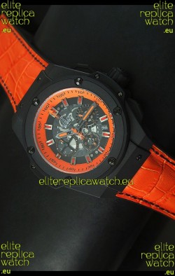 Hublot Big Bang Volcano Skeleton Swiss Quartz Watch 45MM