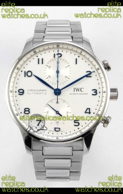 IWC Portuguese Chronograph White Dial Super Clone Watch 