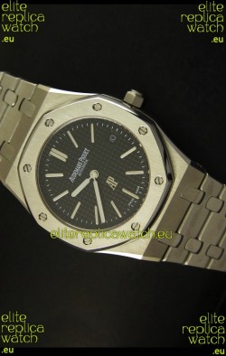 Audemars Piguet Royal Oak Ultra Thin Swiss Replica Watch in Black Dial