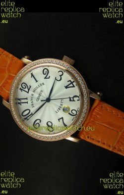 Franck Muller Master of Complications Liberty Japanese Watch in Black Numerals