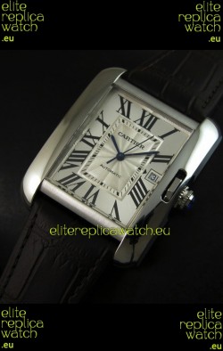 Cartier Tank Swiss Replica Watch 1:1 Mirror Replica Watch - Steel Casing