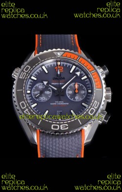 Omega Speedmaster Planet Ocean Grey Dial Orange/Grey Bezel Super Clone Watch 