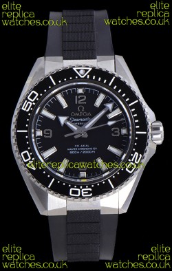 Omega Seamaster Planet Ocean Black Bezel Rubber Strap 42MM Super Clone Watch 