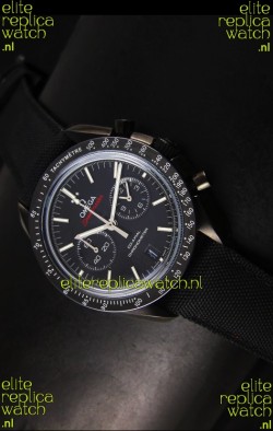 Omega Speedmaster Moon Watch Co-Axial Japanese Replica Watch Black Case Watch