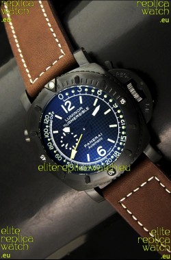 Panerai Luminor Submersible GMT Swiss PVD Watch 