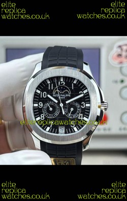Patek Philippe Aquanaut 5261 Black Dial Swiss Replica Watch