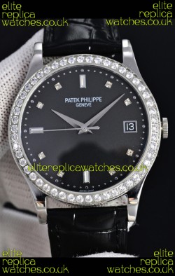 Patek Philippe Calatrava 5298 Round Diamonds Super Clone Watch 