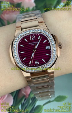 Patek Philippe Nautilus 7010/1R-013 Rose Gold Super Clone Watch 