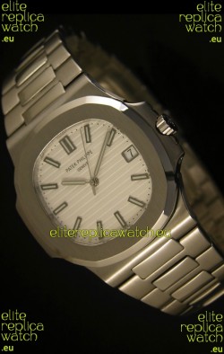Patek Philippe Nautilus 5711 Jumbo Swiss Watch White - 1:1 Ultimate Mirror Replica