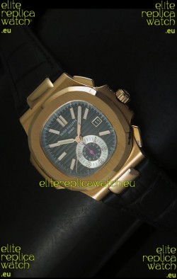 Patek Philippe Nautilus 5980 Brown Dial - 1:1 Ultimate Mirror Replica