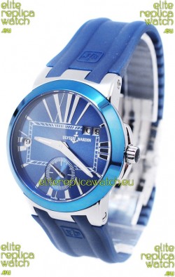 Ulysse Nardin Executive Dual Time Blue Lady's Watch