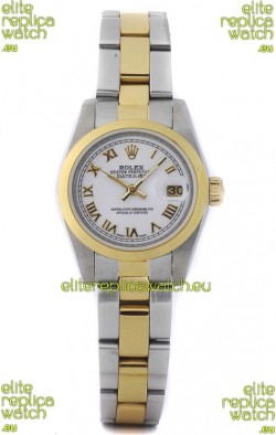 Rolex DateJust Two Tone Lady's Replica Watch