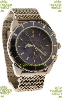 Breitling Chronometre Japanese Replica Watch in Blue Dial